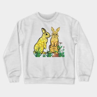 Ribby Rabbits Crewneck Sweatshirt